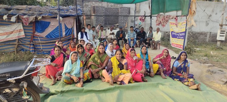 *विश्व धरोहर सिरपुर बचाने 325 वें दिन से जारी है,किसान सत्याग्रह*