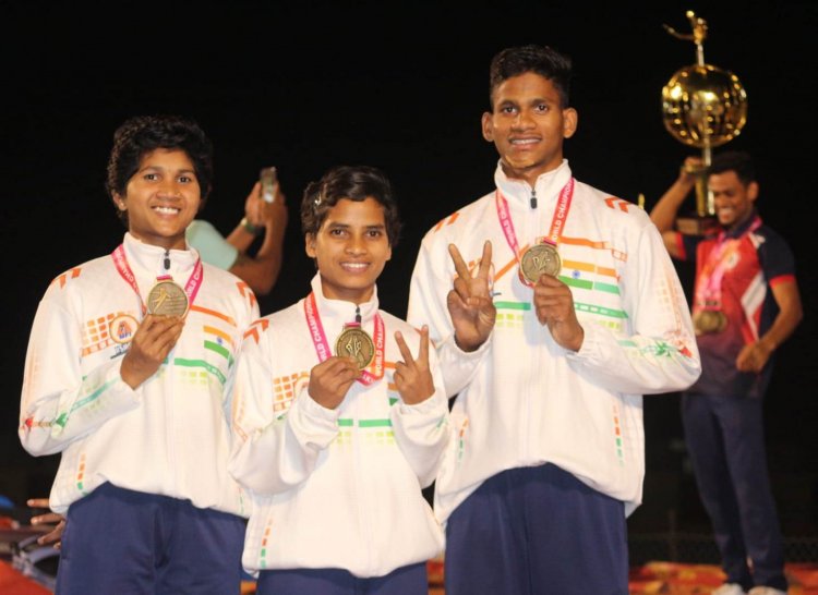 *भूटान में आयोजित द्वितीय विश्व मल्लखंब चैंपियनशिप में अबूझमाड़ के तीन खिलाड़ियों ने जीता स्वर्ण पदक*