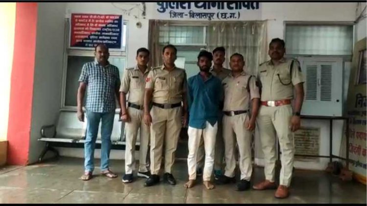 चरित्र शंका पर पति ने पत्नी की गला दबाकर की हत्या....
