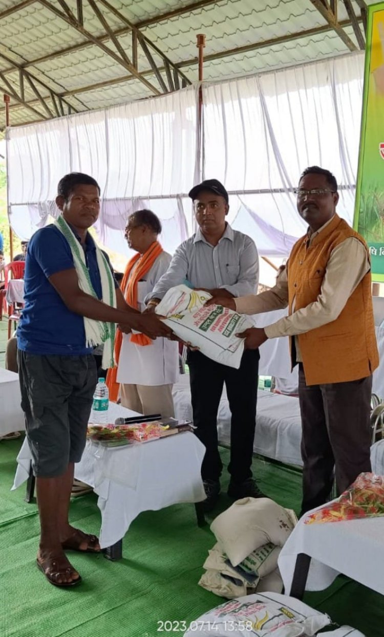 दंतेवाड़ा में जैविक खेती मिशन योजनान्तर्गत जिला स्तरीय किसान मेला सह मिलेट कार्निवाल का आयोजन