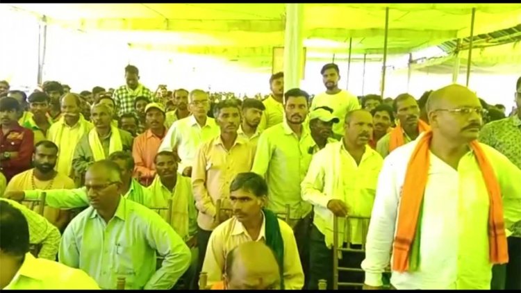 झिरिया-बिटकुली में स्थापित होने वाले निजी  स्टील प्लांट हेतु जन सुनवाई 