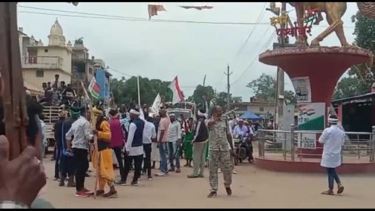 धर्म परिवर्तन को लेकर ईसाइयों के प्रति-आदिवासी समाज द्वारा बस्तर संभाग बंद का आह्वान
