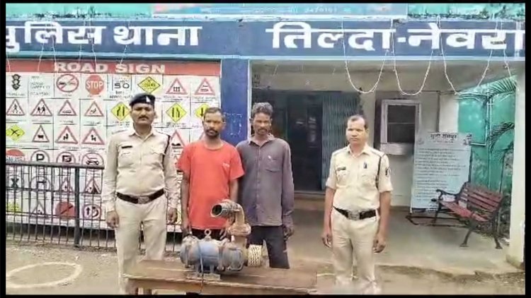 तीन एचपी मोटर पंप खेत से हुई थी चोरी, मामले में दो शातिर चोर गए जेल 