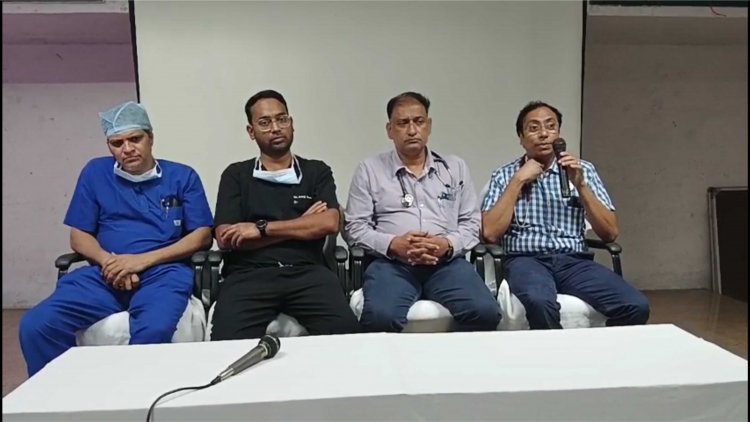 अपोलो हॉस्पिटल में बाईपास सर्जरी का नई तकनीक से सफल ऑपरेशन.